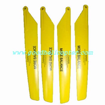 fxd-a68688 helicopter parts main blades (yellow color)
